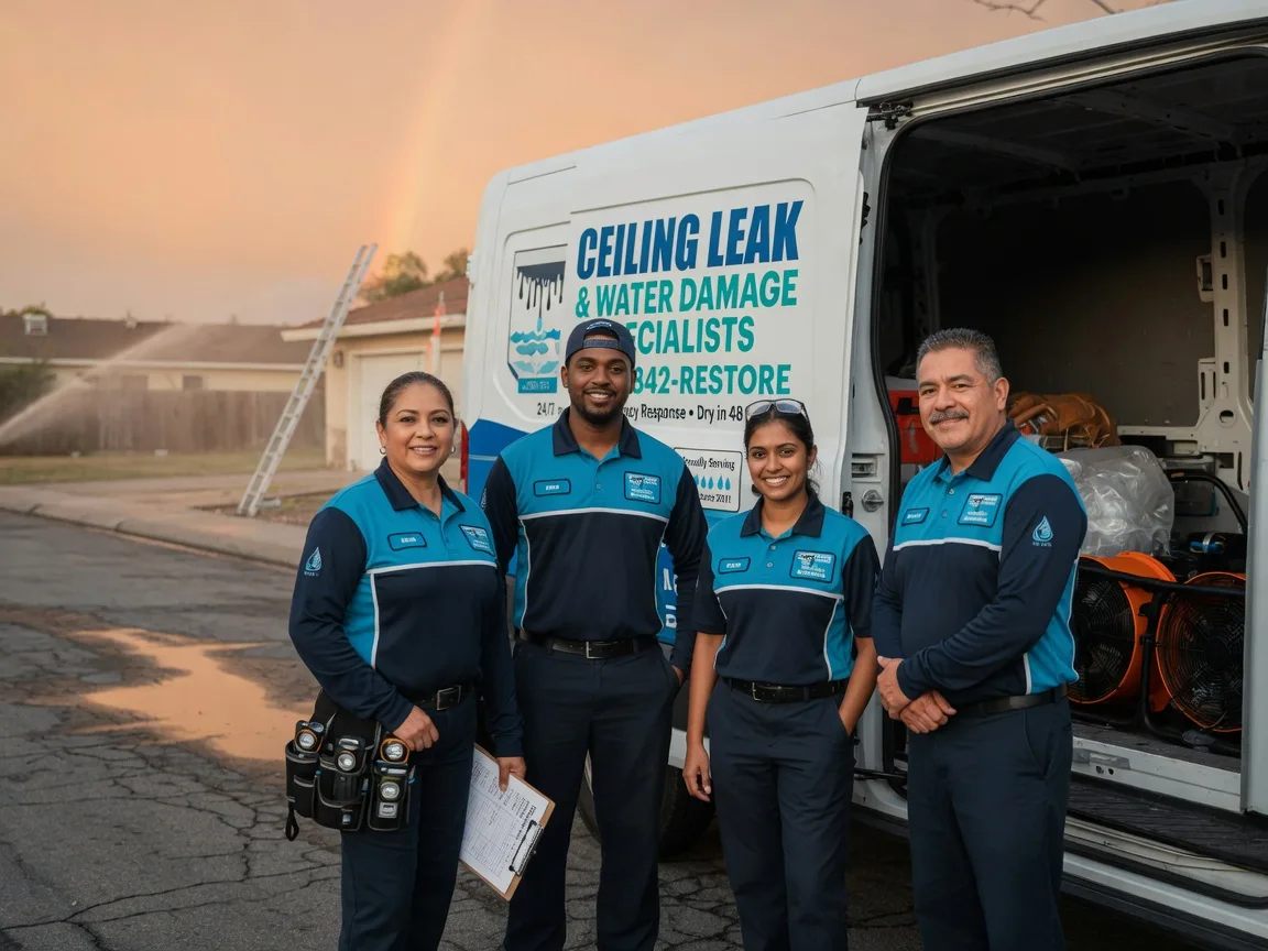 Ceiling Leak Cleanup company in La Salle, MI