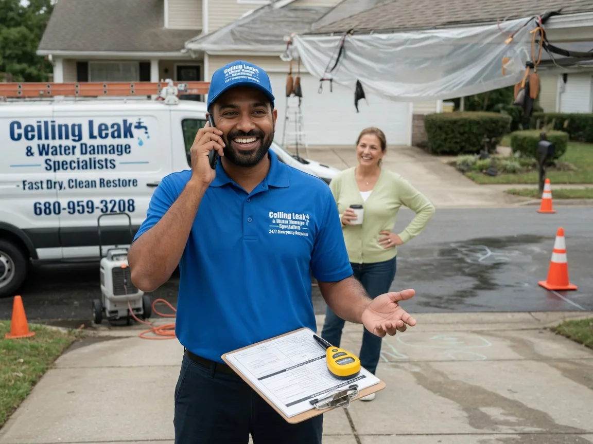 Ceiling Leak Cleanup La Salle, MI FAQs